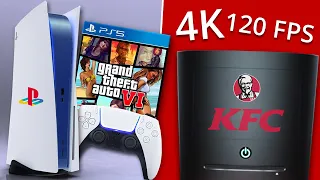 GTA 6 эксклюзив PlayStation 5 / Консоль от KFC