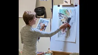 "Pastel Innovations" Demonstration - Dawn Emerson with PanPastel