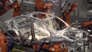 BMW F30 3 Series Production Process - Body Shop [2/5]