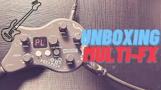 AMMOON MULTI EFEITOS PORTÁTIL PARA GUITARRA [UNBOXING REAL]