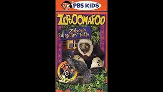 Zoboomafoo: Zoboo's Scary Tails 2001 VHS (RD)
