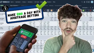 Make $100 per day with Arbitrage Betting on Oddsjam | Easiest Side Hustle Explained