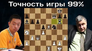 Вэй И - В.Иванчук 😲 Сыграл, как МАШИНА! 🏆 Кубок Мира 2023 ♟1/32 ♟  Шахматы