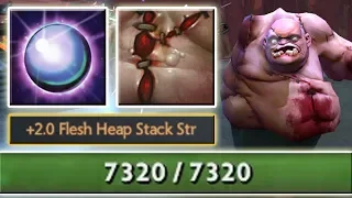 7k HP FULL TANK [Flesh Heap + Dispersion] Dota 2 Ability Draft