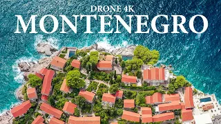 Montenegro drone aerial 4К / Черногория  с высоты в 4К