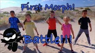 Ninja Kidz First Morphed Battle!  New Bonus Scene Included!