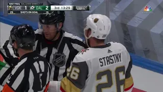 Dallas Stars Vs Vegas Golden Knights Scrum Game 4