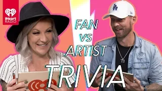 Brett Young Battles His Biggest Fan | Fan Vs Artist Trivia