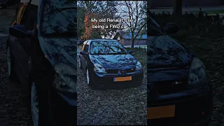 Drifting a FWD Renault Clio