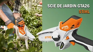 Présentation & Essai de la scie de jardin GTA26 STIHL