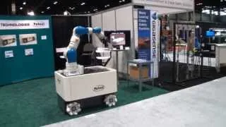 Motoman robot on Vetex mobile platform