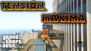 GTA V CARRERA BMX TENSION HASTA EL FINAL!!!