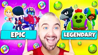 KOJI SU BRAWLERI JAČI?! :O LEGENDARY VS EPIC