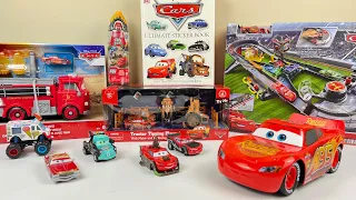 Disney Pixar Cars Unboxing Review | Lightning McQueen Super Booster Race Car Track Set