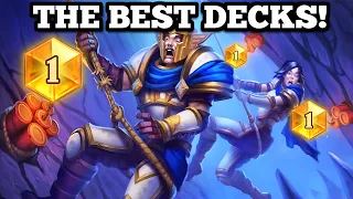 The FIVE BEST decks to hit LEGEND in Standard and Wild since the nerfs!