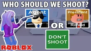 WHO SHOULD WE SHOOT?! / Roblox: Airplane 2 ✈️