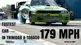 The FASTEST CAR IN TRINIDAD & TOBAGO - Navin’s 2JZ R32 GTR 7.82 @ 179mph