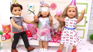 Friends surprise Bestie with Birthday Party! Play Toys friendship matters