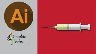 Syringe icon Design Adobe Illustrator #GraphicTechs #AdobeIllustrator #GraphicDesign #vector #icon