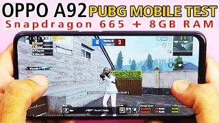 Oppo A92 PUBG MOBILE TEST | High Graphics Test | Should You Buy?