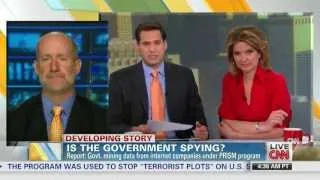 Jim Harper discusses the NSA and Verizon on CNN's Starting Point