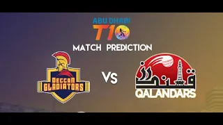 T10 Cricket League Live | Qalandars vs Deccan Gladiators| T10 Live | T10 Cricket League