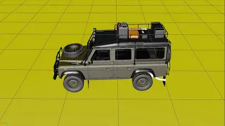 Car Rig Test 2020 Cinema 4d DEMO