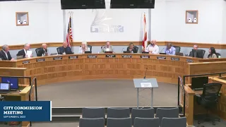 City Commission Meeting - September 5, 2023