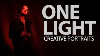 All you need is ONE SPEEDLIGHT: A Basic Creative Portrait Lighting Tutorial