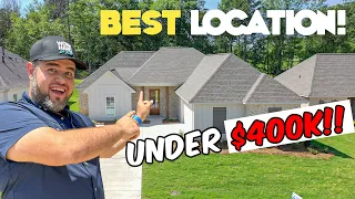 Inside the MOST AFFORDABLE New Construction in Flowood | Bristol Crossing in JACKSON MS Top Suburbs