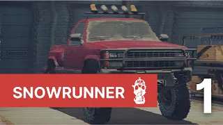 Snowrunner 100% Walkthrough - Part 1 (100%, All Upgrades, All Vehicles)