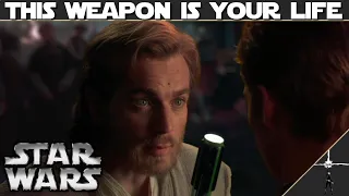 This is why Lightsabers are so important to the Jedi