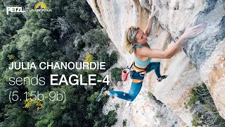 Julia Chanourdie sends EAGLE-4 (9b - 5.15b)