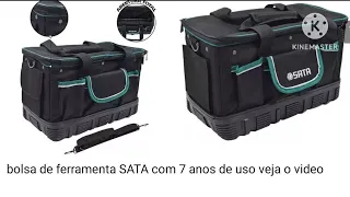 bolsa ferramentas SATA com 7anos de uso veja o video,#sata,#ferramentas,#bolsa