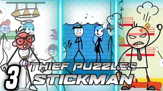 Thief Puzzles ~ New Updates Level 42 to 48 , stickman puzzels, walkthrough solution