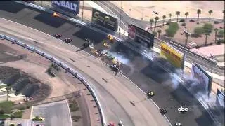 (Replay) 2011 IndyCar World Championships Las Vegas 300 - Horrific 15 Car Crash