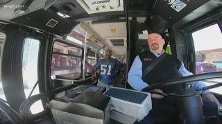 Hero bus driver returns to work in Seattle