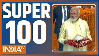 Super 100: Poonch Terror Attack | Lok Sabha Election 2024 | PM Modi In Ayodhya | Rahul Gandhi