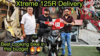 Finally taking Delivery of hero xtreme 125R 😍 || Better than TVS Raider 125?