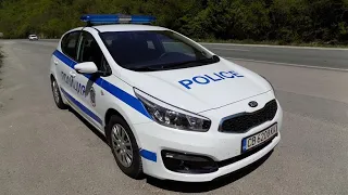 Polizeikontrolle in Bulgarien