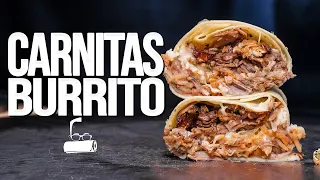 THE CARNITAS BURRITO YOU GOTTA MAKE!  IT'S QUICKER AND EASIER THAN YOU THINK.  | SAM THE COOKING GUY