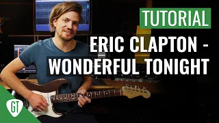 Eric Clapton - Wonderful Tonight | Gitarren Tutorial Deutsch