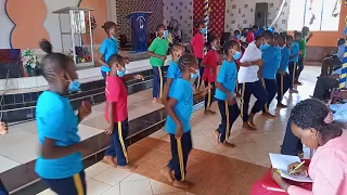 Afadhali Yesu dance by GLORY to GOD church Sunday school