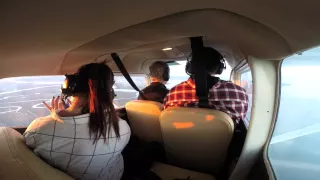 Flying a Cessna 172 - Brunswick St. Simons Island Sunset Cruise.