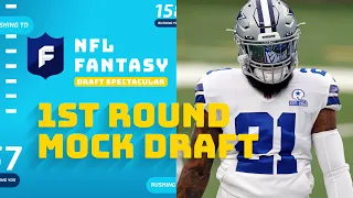 2021 NFL Fantasy: FULL 1st Round Mock Draft