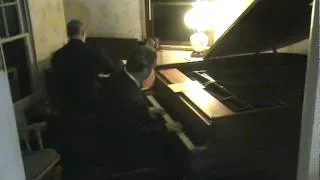 Hammond Organ Steinway Piano Soft Lights and Sweet Music