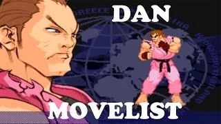 Street Fighter Alpha 3 - Dan Move List