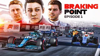 F1 2021 BRAKING POINT GAMEPLAY EPISODE 1: Starting The Journey!