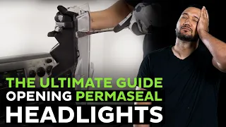 The Best Guide To Opening Permaseal Headlights Without Cutting The Housing | Tips & Tricks