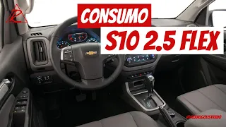 Qual o consumo da S10 Flex?